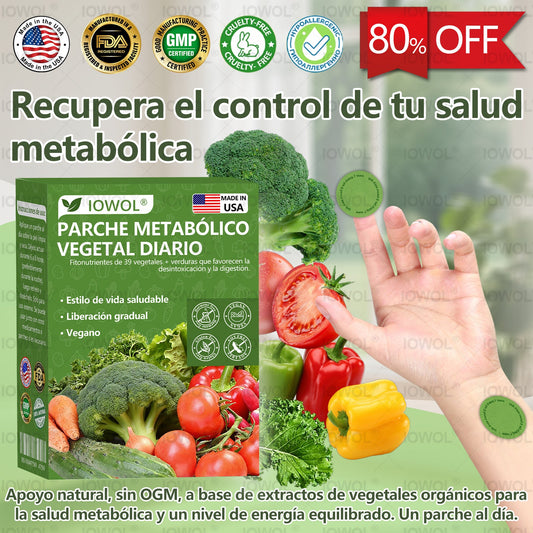 🥦𝐓𝐢𝐞𝐧𝐝𝐚 𝐎𝐟𝐢𝐜𝐢𝐚𝐥 |  𝐈𝐎𝐖𝐎𝐋® 𝐏𝐚𝐫𝐜𝐡𝐞𝐬 𝐌𝐞𝐭𝐚𝐛ó𝐥𝐢𝐜𝐨𝐬 𝐃𝐢𝐚𝐫𝐢𝐨𝐬 𝐜𝐨𝐧 𝐞𝐱𝐭𝐫𝐚𝐜𝐭𝐨𝐬 𝐨𝐫𝐠á𝐧𝐢𝐜𝐨𝐬 𝐝𝐞 𝟑𝟗 𝐯𝐞𝐫𝐝𝐮𝐫𝐚𝐬 𝐲 𝐡𝐨𝐣𝐚𝐬 𝐯𝐞𝐫𝐝𝐞𝐬 𝐩𝐚𝐫𝐚 𝐝𝐞𝐬𝐢𝐧𝐭𝐨𝐱𝐢𝐜𝐚𝐜𝐢ó𝐧, 𝐝𝐢𝐠𝐞𝐬𝐭𝐢ó𝐧, 𝐫𝐞𝐢𝐧𝐢𝐜𝐢𝐨 𝐦𝐞𝐭𝐚𝐛ó𝐥𝐢𝐜𝐨 𝐲 𝐞𝐧𝐞𝐫𝐠í𝐚 𝐝𝐮𝐫𝐚𝐧𝐭𝐞 𝐭𝐨𝐝𝐨 𝐞𝐥 𝐝í𝐚.